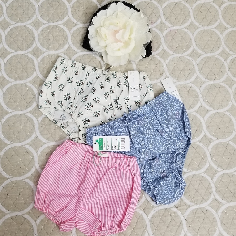 🔴 Nwt newborn to 24m diaper covers and a hat (B26)